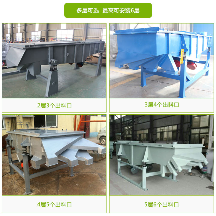 多層直線(xiàn)振動(dòng)篩設備