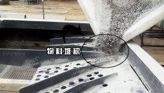 <b>直線(xiàn)振動(dòng)篩在篩分物料時(shí)為什么會(huì )出現堆積？</b>