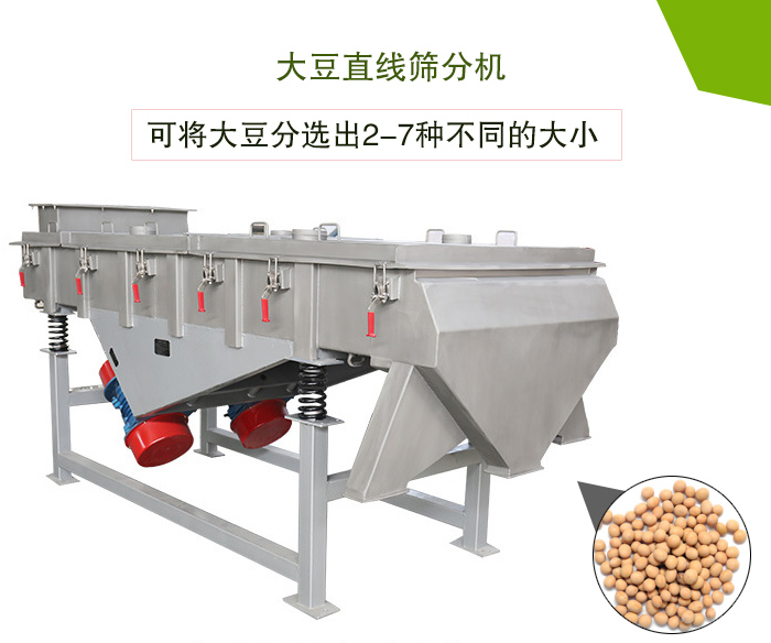 大豆直線(xiàn)篩分機產(chǎn)品概述